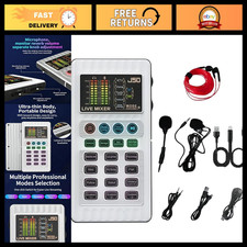 Portable Live Sound Card with Noise Reduction, 5 Voice Changers & 12 Effects - P picture