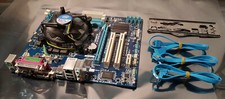 Gigabyte GA-H61M-S2PV Rev 1.0 MicroATX Motherboard Pentium G620 w/ Backplate picture