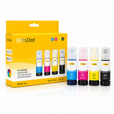 Compatible Epson EcoTank Ink Refill Bottles 70ml Black CMYK 101 102 103 104 504 picture