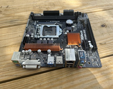 ASRock H110M-DGS MicroATX LGA1151 Intel DDR4 DVI USB 3.0 RJ-45 picture