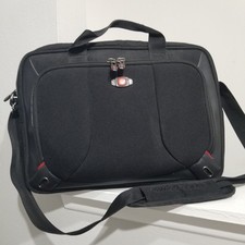 Swiss Gear Insight 16” Computer Messenger Bag Black, Used, Clean, Tablet Pocket picture