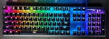 LOT OF 2 HyperX Alloy FPS RGB Mechanical Fast Speed Gaming Keyboard Wired picture
