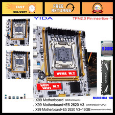 X99 Micro-ATX Motherboard LGA2011, Intel Chipset, 2 M.2 Slots, USB 3.0, SATA 3.0 picture