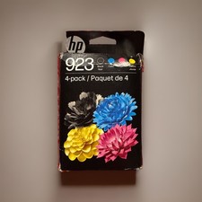 HP 923 Black/Cyan/Magenta/Yellow Standard Yield Ink Cartridges (6C3Y6LN). Exp 27 picture