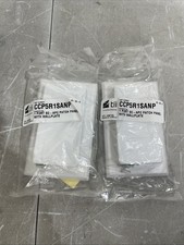 Tii Technologies CCP5R1SANP 1 Port SC-APC Fiber Patch Panel & Wallplate Lot of 2 picture
