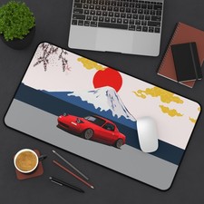 Mazda Miata Desk Mat Large Gaming Mouse Pad JDM Car Enthusiast Gift picture