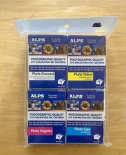 Alps MD Printer Ink Cartridge - Dye - Sub Photo 4 Pack 106059-00 Micro Dry Print picture