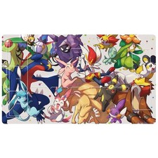 Pokémon Playmat With Zones Pokemon TCG Card Game PlayMat 24x14 in Standard size picture