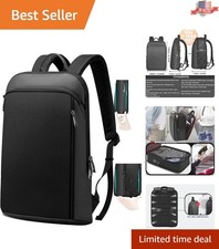 Slim Expandable Anti-Theft Laptop Backpack 15-16 Inch with USB Charging picture