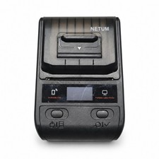 NETUM G5 Portable Bluetooth Thermal Label Printer Black Tested Working Unit Only picture