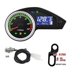 Motorcycle Speedometer Gauge Digital Speedometer for Motorcycle LCD Gauge picture