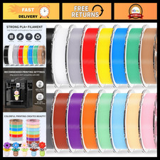 16 Color 200g PLA Plus 3D Printing Filament Bundle, 1.75mm, High Precision +/- 0 picture