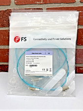 LOT OF 13  LC to LC Fiber Patch Cable, Multimode OM3 50/125 1M OM3LCSDX ⚡ 13 CT picture