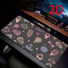 1pc 2D Oversized Gaming Mouse Pad with Edge Design, Washable And Durable, Suit picture
