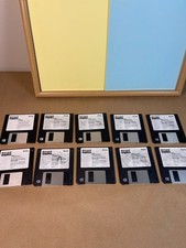Harvard Graphics Vintage DOS Software 10 Disk 3.5 Floppy Set SPC 1993 picture