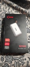 4TB SSK USB 3.2 Gen 2 USB-C SSD Portable Fast transfer Vlog Youtube  picture