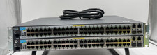 LOT OF (2) HP ProCurve 2610-48-PWR J9089A 48 Port PoE Managed Switch picture