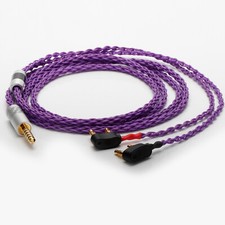 Silver Plated Hifi Headphone Upgrade Cable For Austrian The Composer HD800 HD701 picture