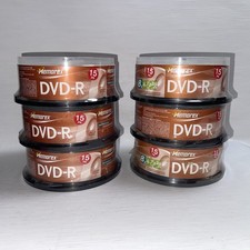 6 Memorex DVD-R 15 Pack Sealed/New in Packaging picture