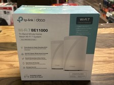 New TP-Link Deco WB22000 2-Pack Tri-Band WiFi 7 Mesh Router System picture