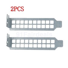 2pcs F732D Vented Blanking Plate - Low Profile PCI Slot Cover for Dell SFF PCs picture