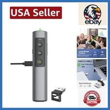Rechargeable Green Laser Pointer & Wireless Presenter Remote for Keynote/PPT picture