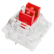 Red Switches,3 Pin Linear/RGB/Dustproof Switches for Mechanical Keyboard - Compa picture
