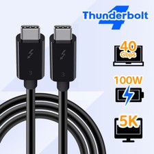 Thunderbolt 3 Cable 0.7M Speed Data Transfer 40Gbps 100W 5K Display USB-C picture