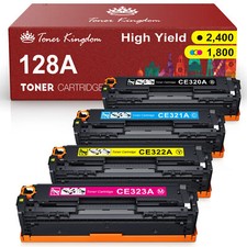 4x Toner Cartridge CE320A - 3A 128A Set for HP LaserJet Pro CM1415 CP1525 FNW NW picture