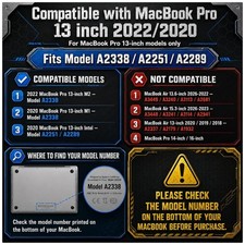 MacBook Pro 13 inch Case 2022 2020 | Heavy Duty Hybrid Armor picture