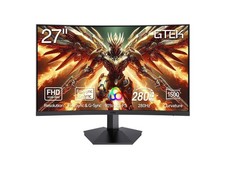 GTek 280Hz Gaming Monitor, 27 Inch Frameless Display Full HD 1920 x 1080P, Curve picture