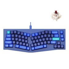 Keychron Q8 Wired Custom Mechanical Keyboard, 65% Alice Layout Brown Switch picture
