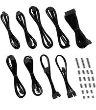 CableMod E-Series PRO ModMesh Cable Kit for EVGA G/G+/P/P+ / T BLACK/LIGHT GREEN picture