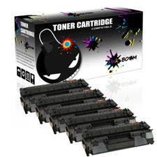 5 Black Toner Cartridges replace for HP Q5949A 49A LaserJet MFP 3392 1320TN picture