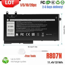 ✅LOT 1-20x R8D7N Battery For Dell Latitude 5400 5500 E5400 Inspiron 7590 2-in-1 picture