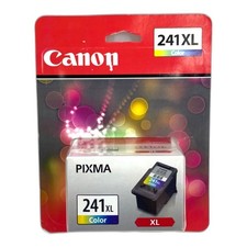 Canon 241XL Color Genuine Inkjet Ink Cartridge for PIXMA Printers New picture