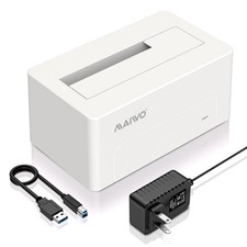 MAIWO SAS to USB 3.0 Adapter, 2.5 3.5 Inch SAS SATA HDD SSD Enclosure, 24TB C... picture