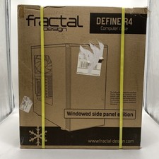 Fractal Design Define R4 Black Pearl ATX Mid-Tower PC Case Silent Chassis Black picture