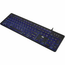 Adesso Large Print Illuminated Desktop Keyboard picture