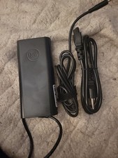 130W 4.5mm Round Tip AC Adapter Laptop Charger Compatible with Dell XPS 15 7590 picture