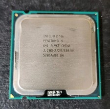 Intel Pentium 4 641 SL9KF LGA775 3.2GHz Processor Cedar Mill 65W Dell Upgrade picture