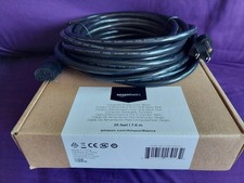 3 Prong AC Power Cord Cable  25FT Amazon Basics picture