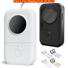 Phomemo D30 Label Maker Machine Portable Bluetooth Mini Thermal Printer + Label picture