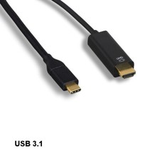 10PCS 10' USB 3.1 Type C To HDMI Cable 4Kx2K 60HZ for PC Smartphone TV Laptop picture