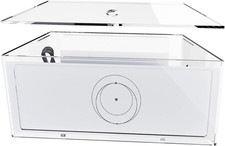 Router Mount for Starlink Gen 3, Clear Acrylic Mesh Router Box Suitable for Wall picture