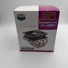 Cooler Master Vortex Plus Low Profile CPU Cooler 92mm Intel AMD New Open Box picture
