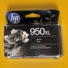 HP 950XL Black Ink Genuine/Original Inkjet Ink Cartridge for HP Printers Sealed picture