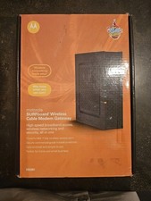 Motorola Surfboard SBG901 Wireless Cable Modem Gateway with Power Supply picture