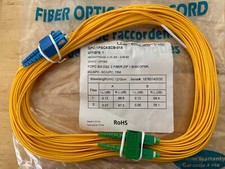 Wirewerks GPC-1PSCASCB-015 FOPC SM OS2 2 Fiber Zip 1.6mm OFNR SC/APC-SC/UPC 15M picture