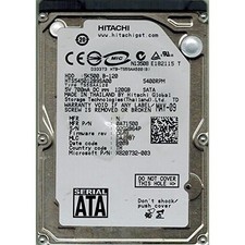 Hitachi HTS545012B9SA00120GB 5400 RPM Hard Drive picture